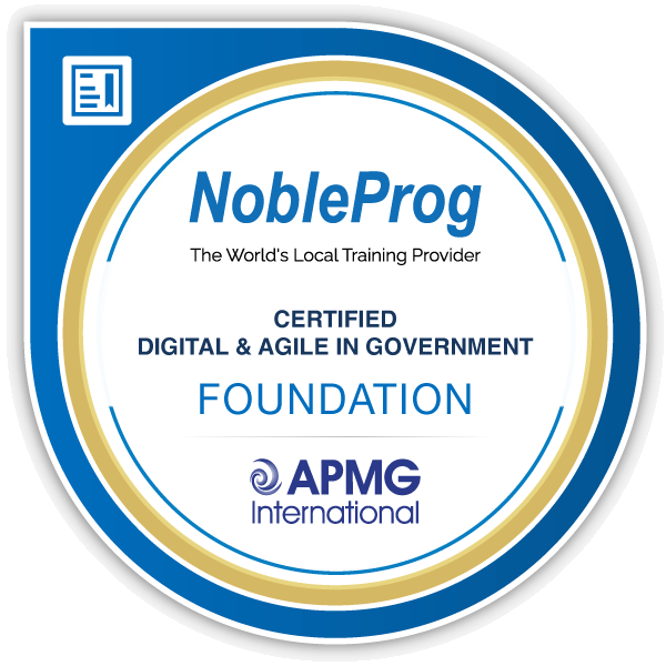 NobleProg Certified Digital Agile in Government funding